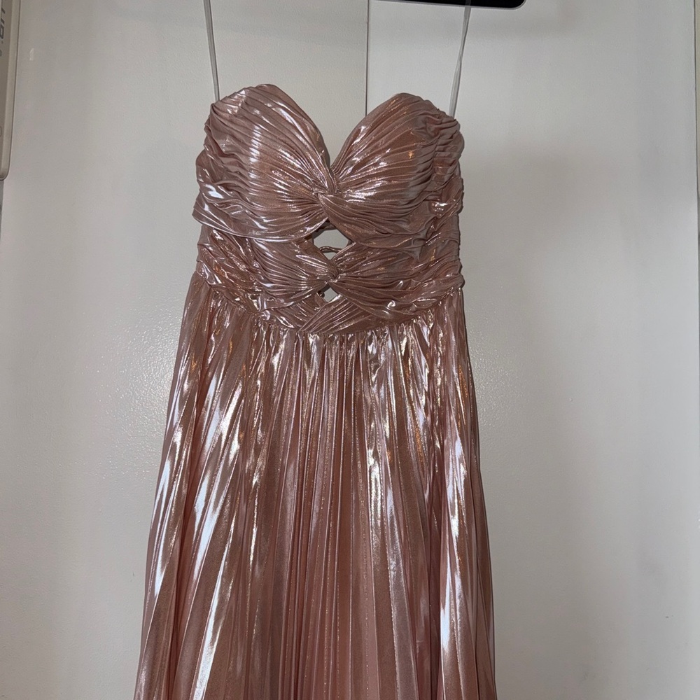 Pink gown